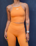 Orange Cross Back Active Set