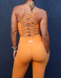 Orange Cross Back Active Set